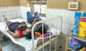 Ailing pictures of Chicalim hospital