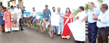 Now, identify your Goan baker by looking at his cycle