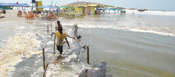 UNUSUAL TIDE CATCHES STATE’S COAST UNAWARES