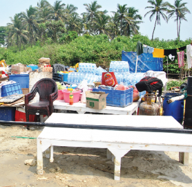 Candolim bears brunt of rising sea water
