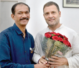 Rahul urges Girish to connect with grassroot party workers