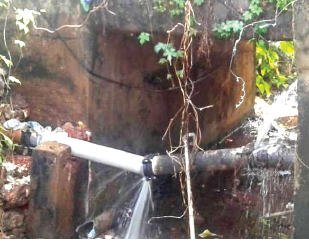 Taps run dry in Curtorim, Macazana as repaired water pipeline ruptures again