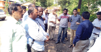 Angry Bicholim Industrial Estate owners confront power officials