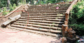 Time to step up efforts to save steps leading to Monte Hill