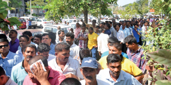 Mining dependents take Panaji by storm