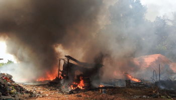 Fire in scrapyard at Chinchinim brings to fore need for fire station nearby