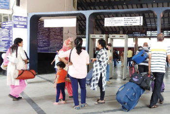 Questions raised over lax security at Margao railway station close to festive season