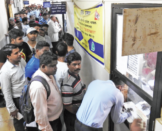 Traffic violators sore over long queues at Margao