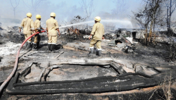 Fire at Cuncolim estate a wake up call;  will govt meet demand of fire brigade?