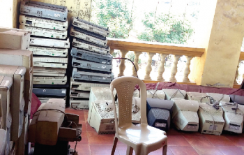 Margao civic body left to dispose e-waste lying in its corridors