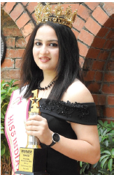 Goan girl wins Dazzle Miss India International in Delhi