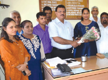 Elvita Costa is new sarpanch of Nuvem p’yat