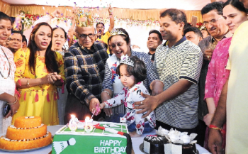 Digambar in b’day speech: Cong did not stand by me when tormented by BJP govt via raids