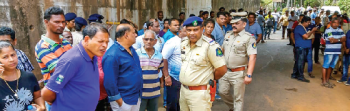 Agassaim locals agitate, stop highway expansion works