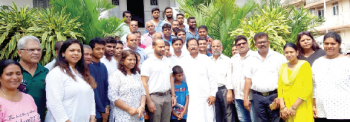 Shripad Naik kicks off poll campaign in Mapusa