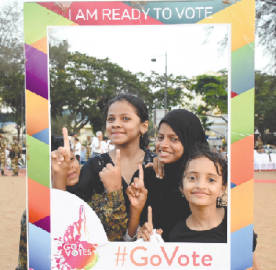 Electors urged to ensure 100% voting
