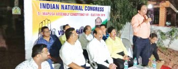 GFP office-bearer joins Cong campaign in Mapusa, gets disowned