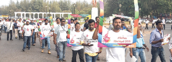 Kartavya walkathon organised in Panaji