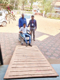 Wheelchair accessible transport for handicapped