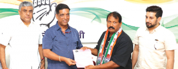 Caitu joins Cong, accuses BJP of neglecting fishing community