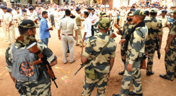 Velim tense over religious structure, police on alert