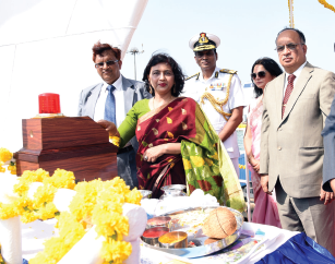 GSL launches 2nd indigenous Coast Guard OPV