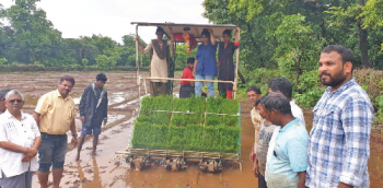 Mechanised farming gets going in Mollem