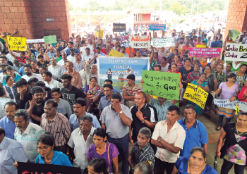 Public boycott first Coastal plan hearing at Pernem