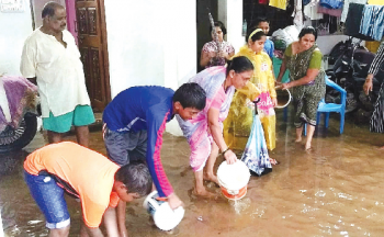 Councillor blamed for flooding of houses in New Vaddem