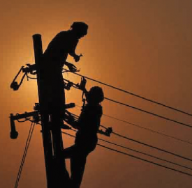 Electricity dept short on staff, but high on costs