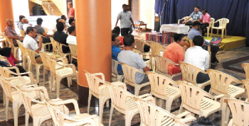 Foyer wasn’t right place to hold presentation: Police