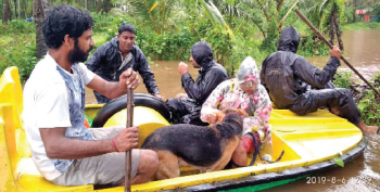 Family rescued at Revora