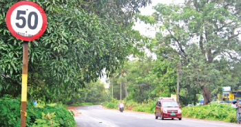 No sign of signboards with revised speed limits