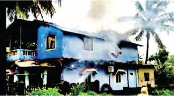 Goods worth `10L gutted in Pernem blaze