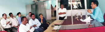 Sanguem Dy Collector pulls up JE for failing to submit report