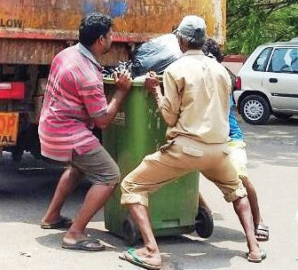 At Rs 350/day, p’yats find it difficult to find workers for waste collection