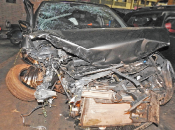 Collision between cars leaves one dead, another critical, four hurt