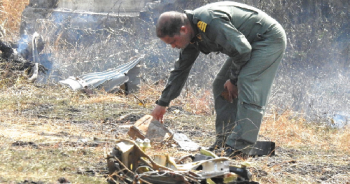Unit owners relieved as aircraft crashed on uninhabited place