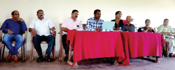 Tivim locals unanimously resolve to scrap draft coastal plan