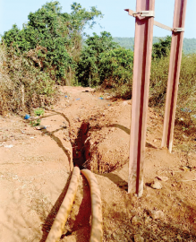 Verla-Canca opposes 33KV power line through fields