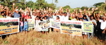 War-cry raised over attempt to dump remediation waste in paddy fields