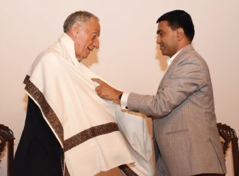 BEM VINDO PRESIDENT MARCELO DE SOUSA