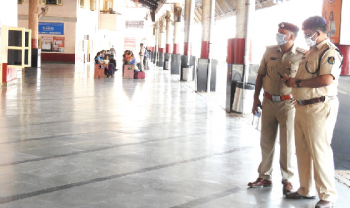 Only long-distance trains halt at empty Margao station
