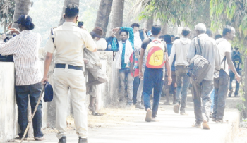 Hapless people driven out of Konkan railway station