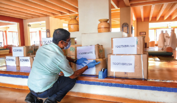 3 industry leaders team up for humanitarian operation