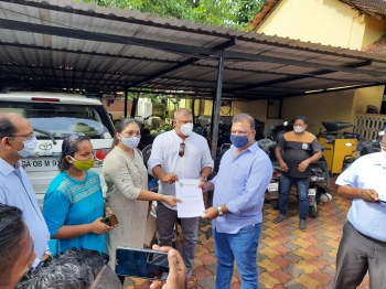 Memo handed to MLA on double tracking woes