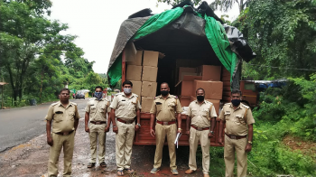 Alcohol worth Rs 9 lakh seized at Patradevi