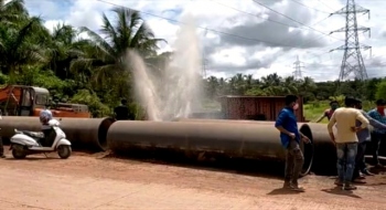 PWD averts major water crisis in Bardez, quickly repairs pipeline