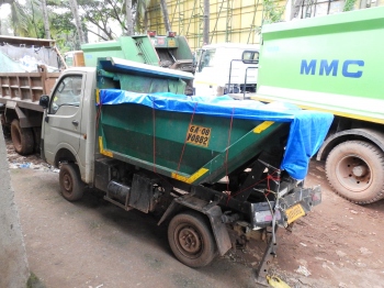 Collector to monitor Covid biomedical waste disposal facility