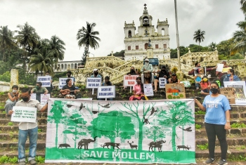 Goa greens protest, join global climate strike